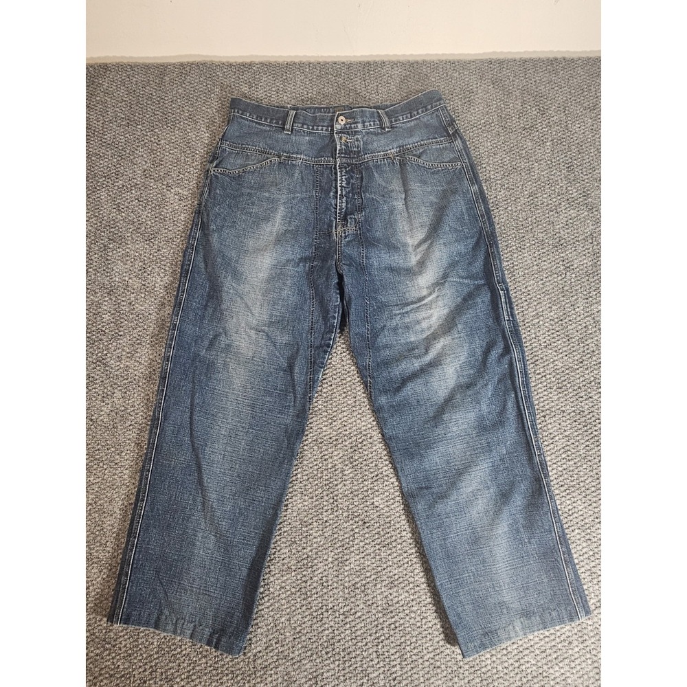 Men's Bootcut Jeans - Blue